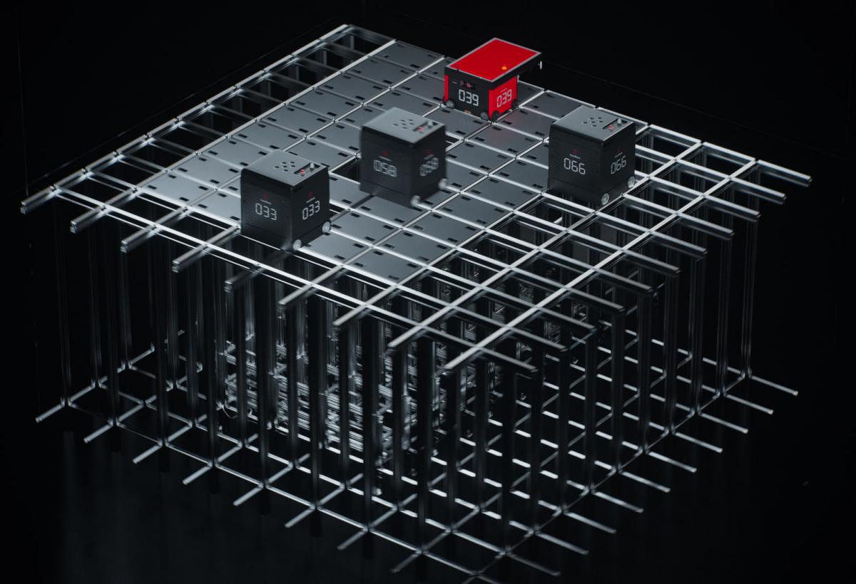 Blackline robot AutoStore