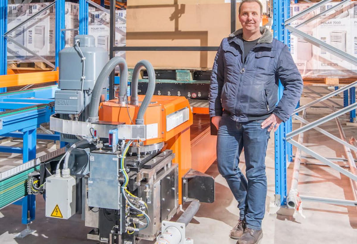 Bernard van Dalfsen, bedrijfsleider bij Hamat.