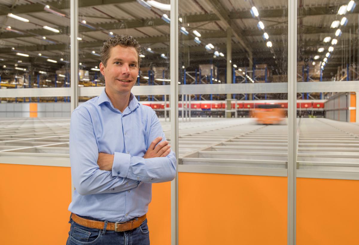 Michiel Kalis, programmamanager fulfilment bij PostNL. 