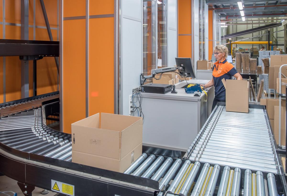 Picking poort AutoStore