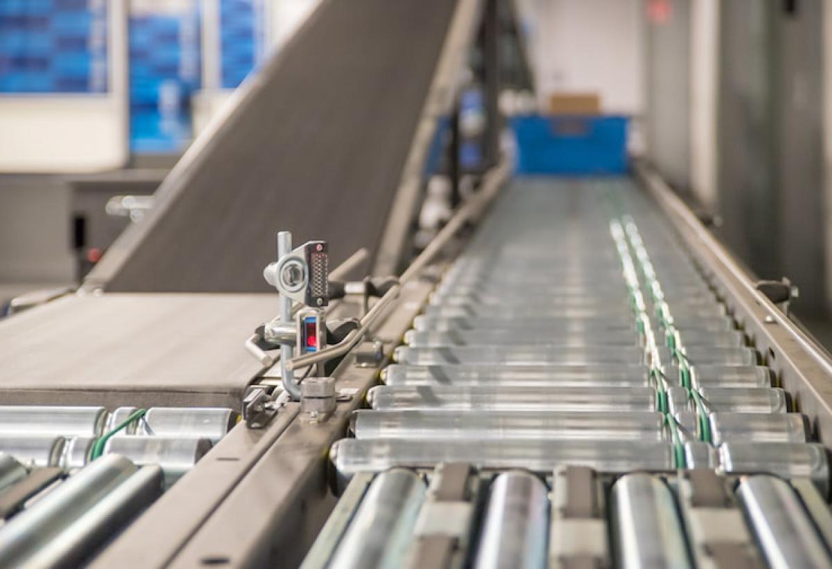 Transportbanen ontwikkeld door Lalesse Logistic Solutions.