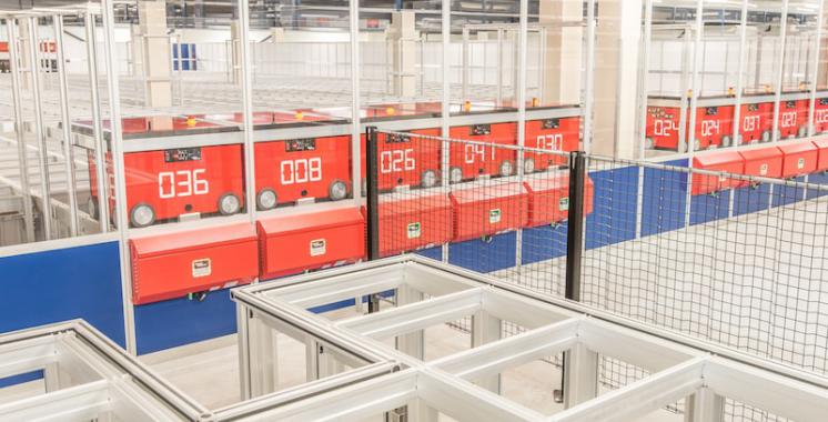 AutoStore robots laadstations